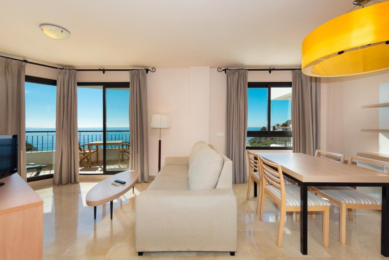 Precioso Apartamento 1 Dormitorio Con Vistas Mar Frontal Torrox Kültér fotó