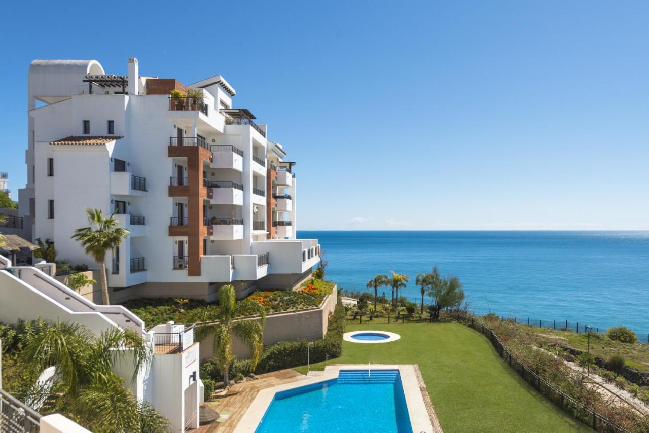 Precioso Apartamento 1 Dormitorio Con Vistas Mar Frontal Torrox Kültér fotó