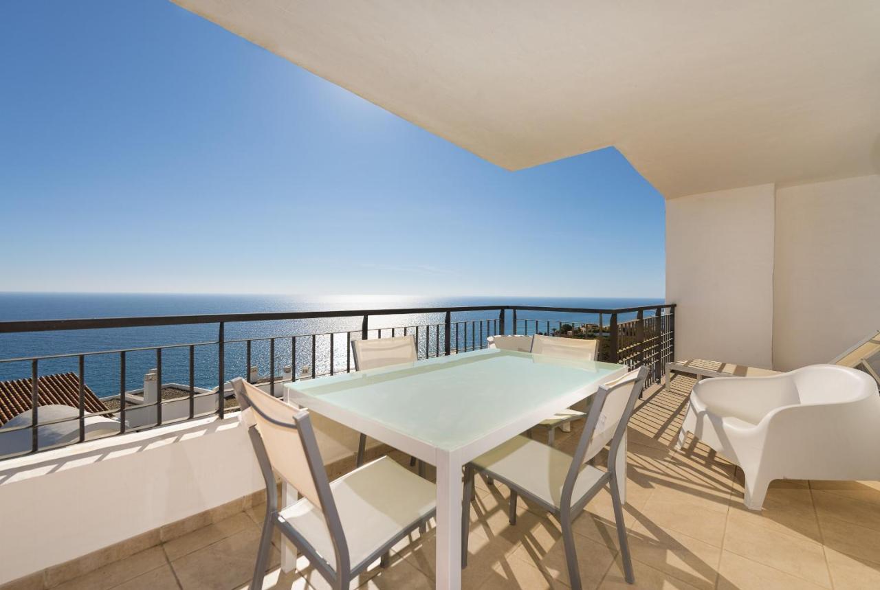 Precioso Apartamento 1 Dormitorio Con Vistas Mar Frontal Torrox Kültér fotó