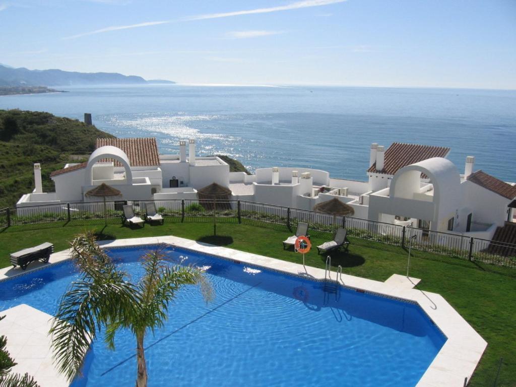 Precioso Apartamento 1 Dormitorio Con Vistas Mar Frontal Torrox Kültér fotó
